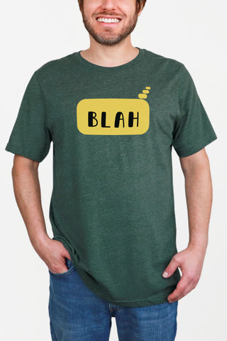 Blah Unisex Soft and Light T-shirt