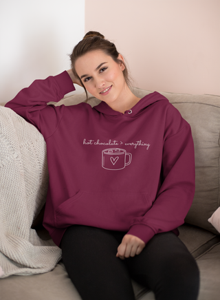 Hot Chocolate Organic Cotton Hoodie