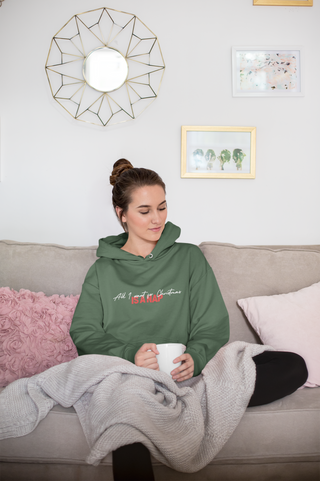 Christmas Nap Organic Cotton Hoodie