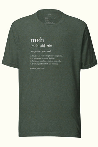Meh Unisex t-shirt