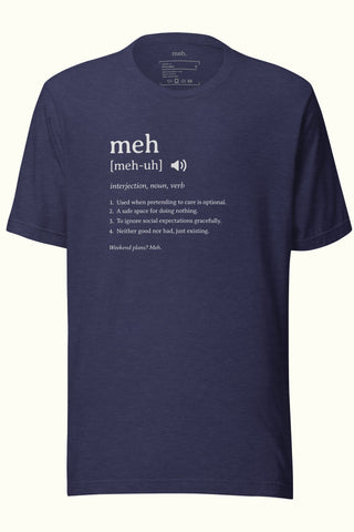 Meh Unisex t-shirt