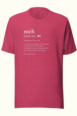 Meh Unisex t-shirt