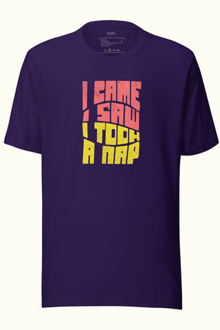 I Came, I Saw Unisex Soft and Light T-shirt